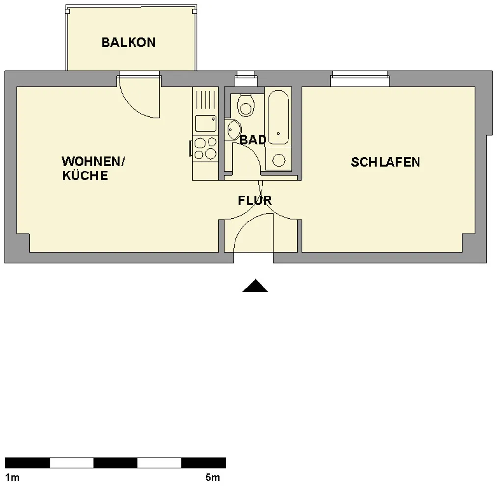 1 Zimmer Wohnung mit 39 m² in Chemnitz – Bild 4