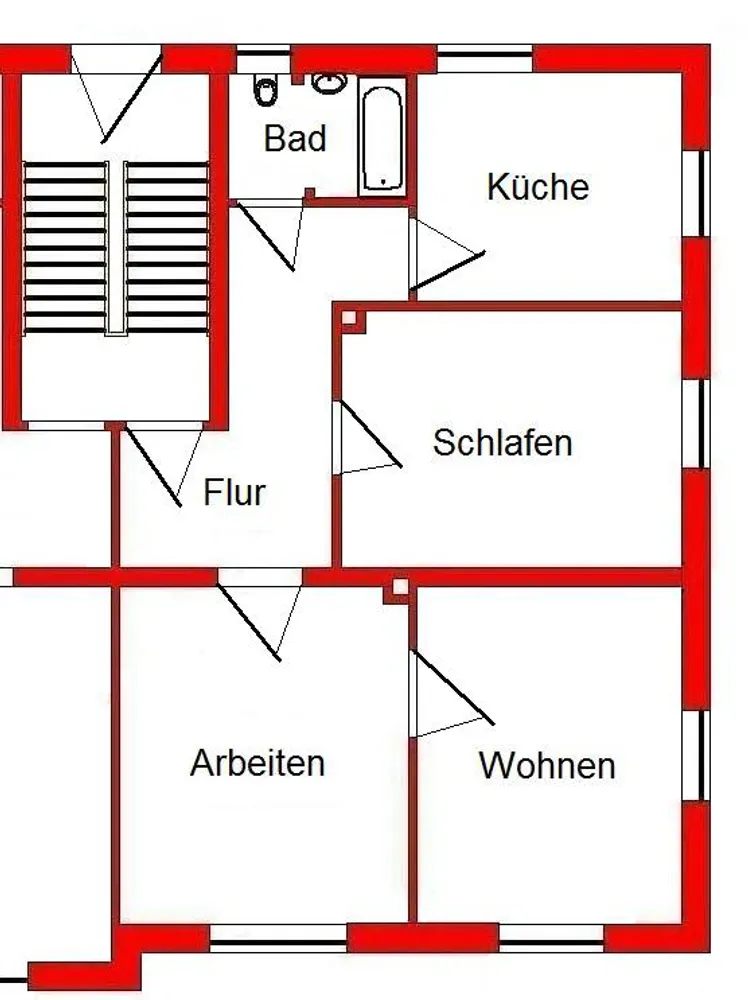 3 room apartment with 70 m² in Augsburg – Photo 12