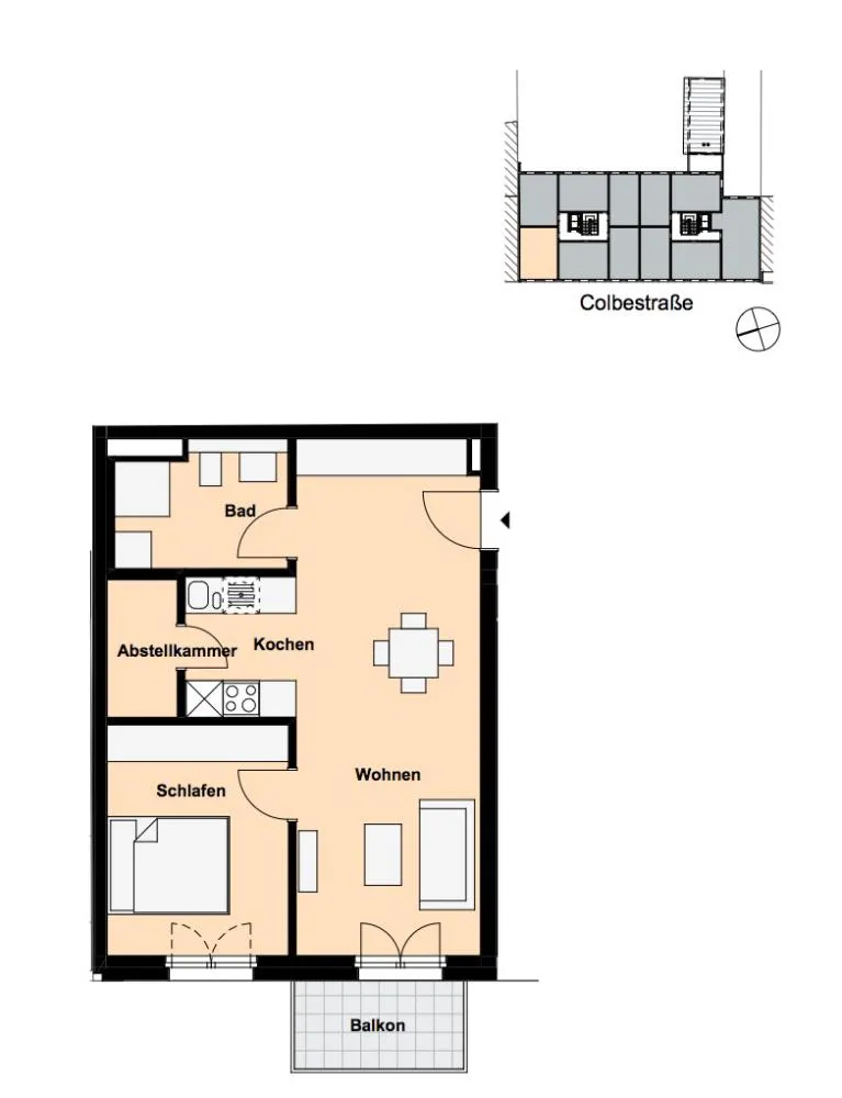 2 Zimmer Wohnung mit 50 m² in Berlin – Bild 4