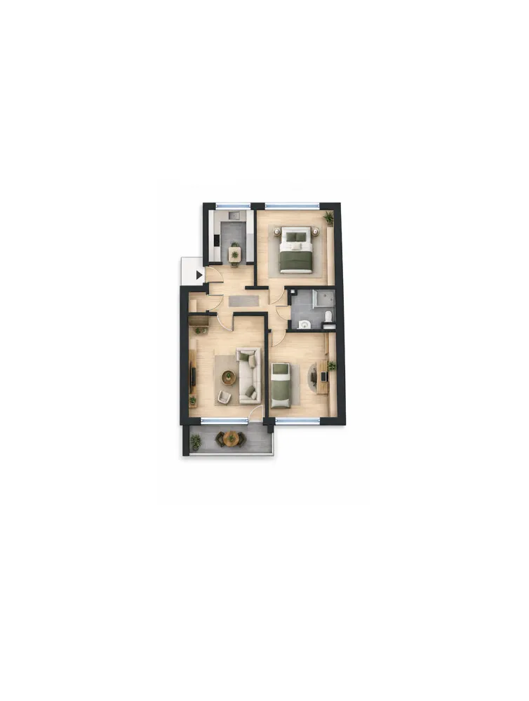 3 Zimmer Wohnung mit 79 m² in Bremen – Bild 9