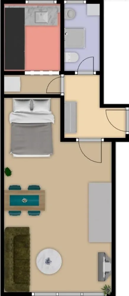 2 Zimmer Wohnung mit 40 m² in Berlin – Bild 3