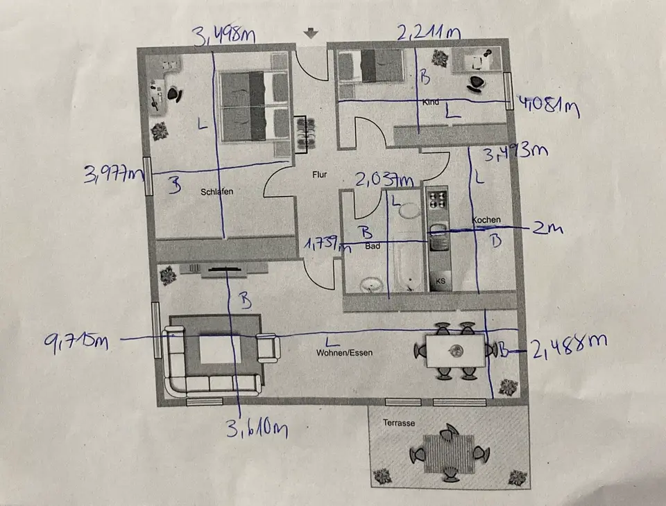 4 Zimmer Wohnung mit 70 m² in Bottrop – Bild 10
