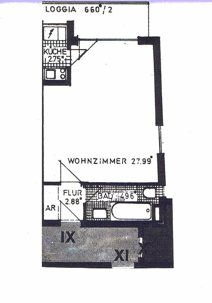 1 Zimmer Wohnung mit 42 m² in München – Bild 5