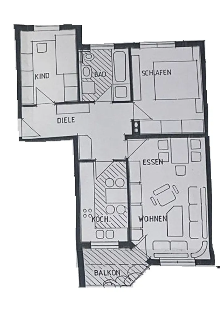 3 Zimmer Wohnung mit 74 m² in Crailsheim – Bild 8