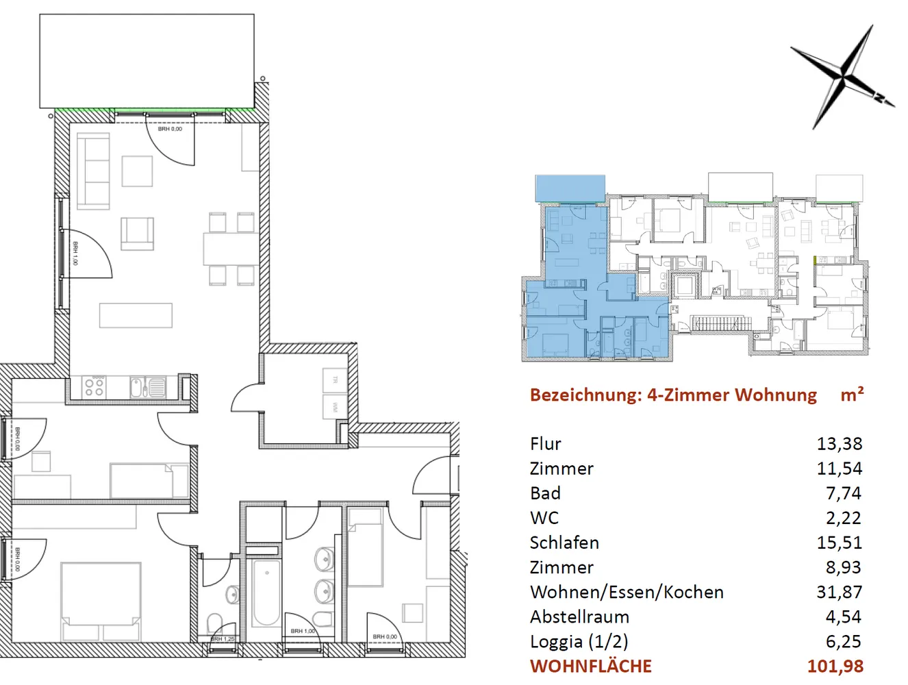 4 Zimmer Wohnung mit 102 m² in Kempten (Allgäu) – Bild 5