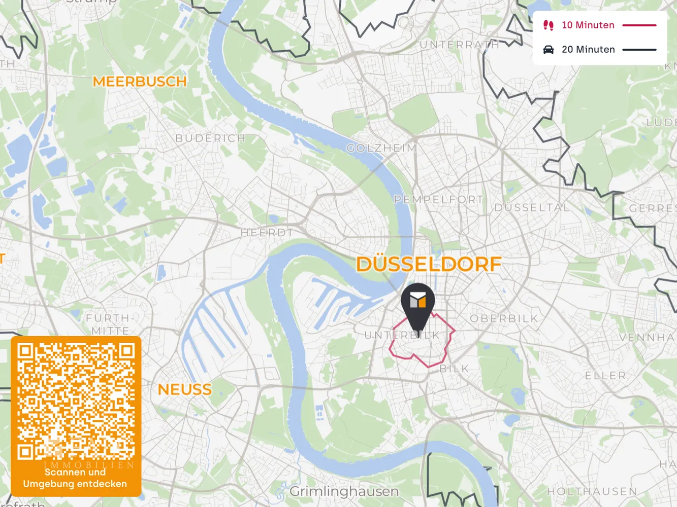 2 Zimmer Wohnung mit 124 m² in Düsseldorf – Bild 9