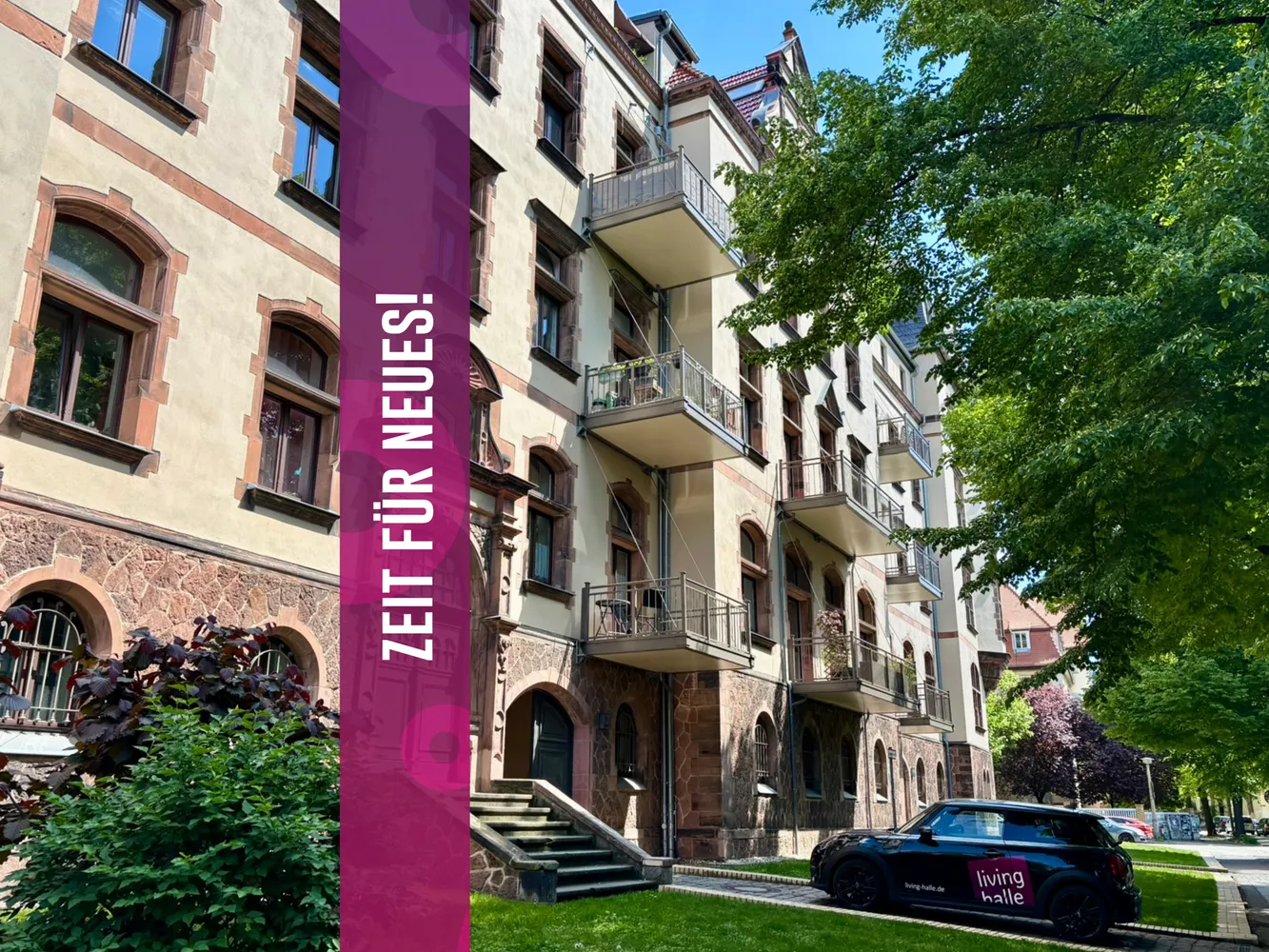 2 Zimmer Wohnung mit 54 m² in Halle (Saale) – Bild 1