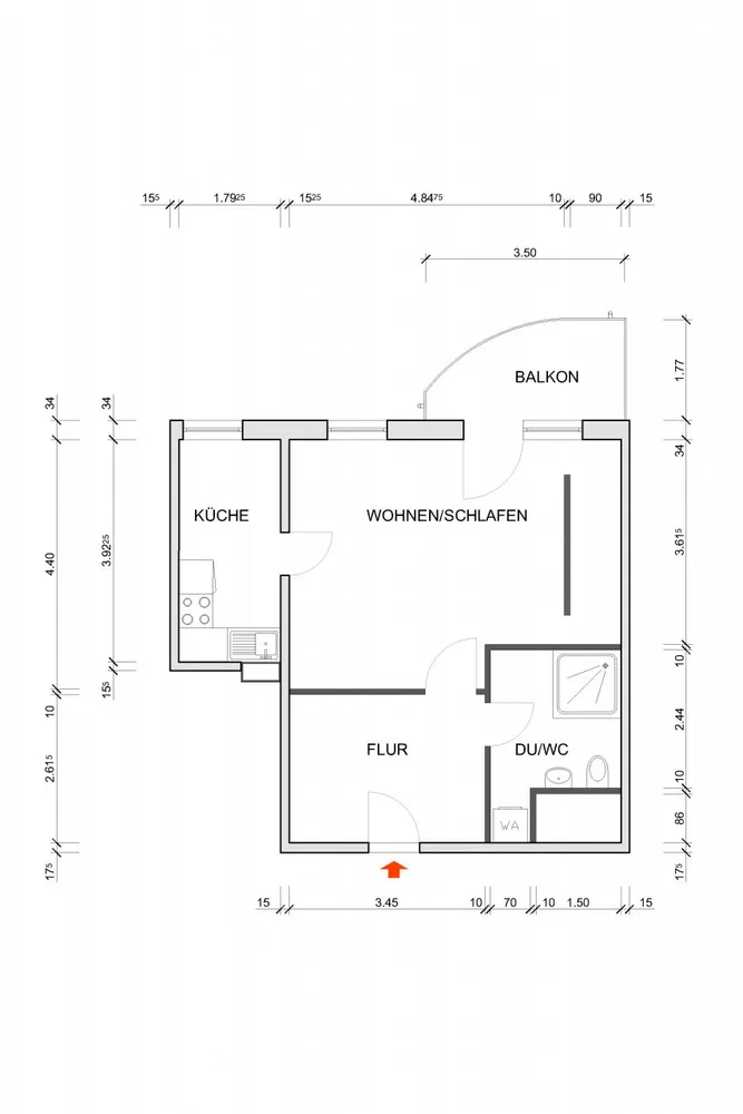 1 Zimmer Wohnung mit 49 m² in Chemnitz – Bild 5