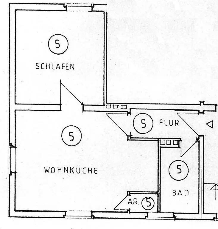 2 Zimmer Wohnung mit 36 m² in Hamm – Bild 4