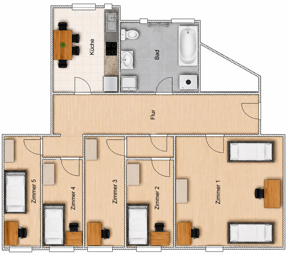 Shared room with 12 m² in Berlin – Photo 10