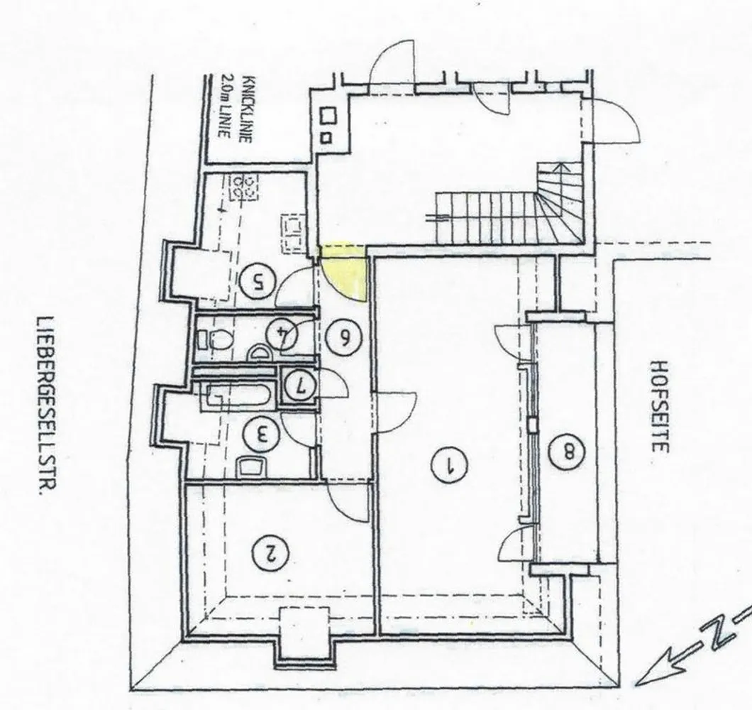 2 room apartment with 67 m² in Munich – Photo 3