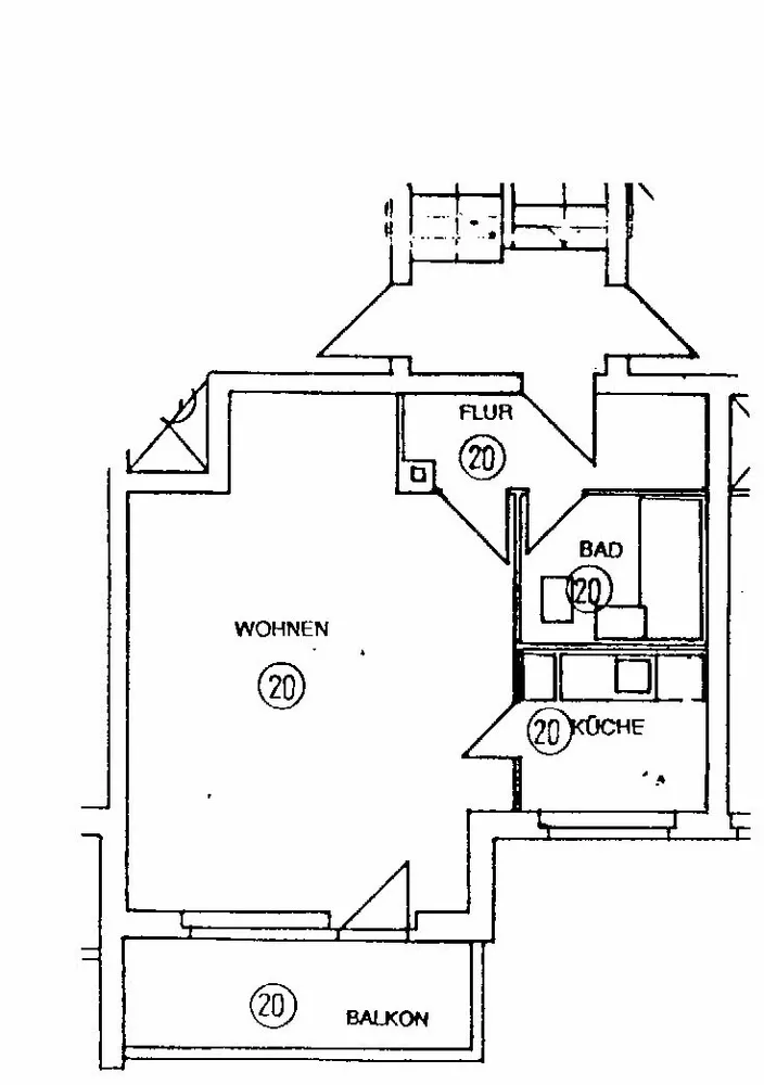 1 Zimmer Wohnung mit 41 m² in Berlin – Bild 2