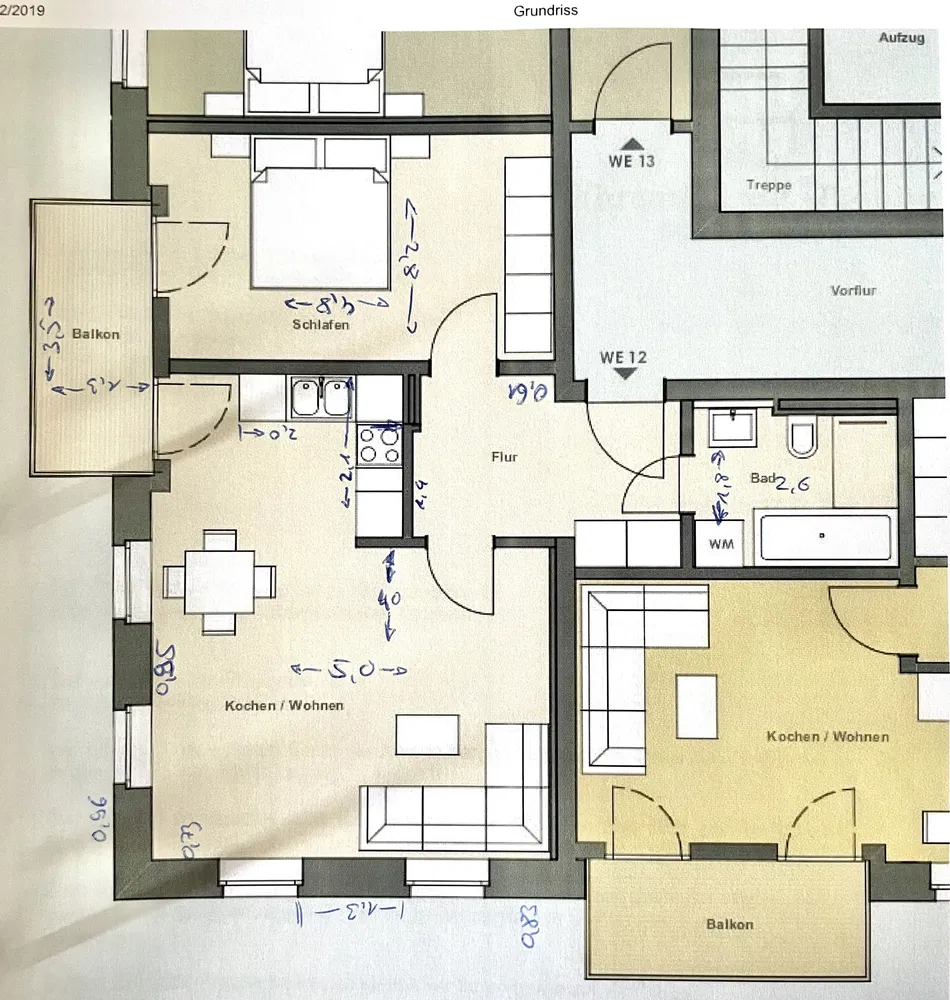 2 Zimmer Wohnung mit 56 m² in Leipzig – Bild 3