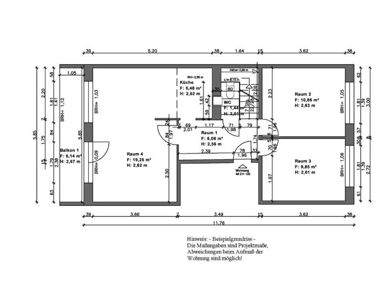 3 Zimmer Wohnung mit 104 m² in Halle (Saale) – Bild 8
