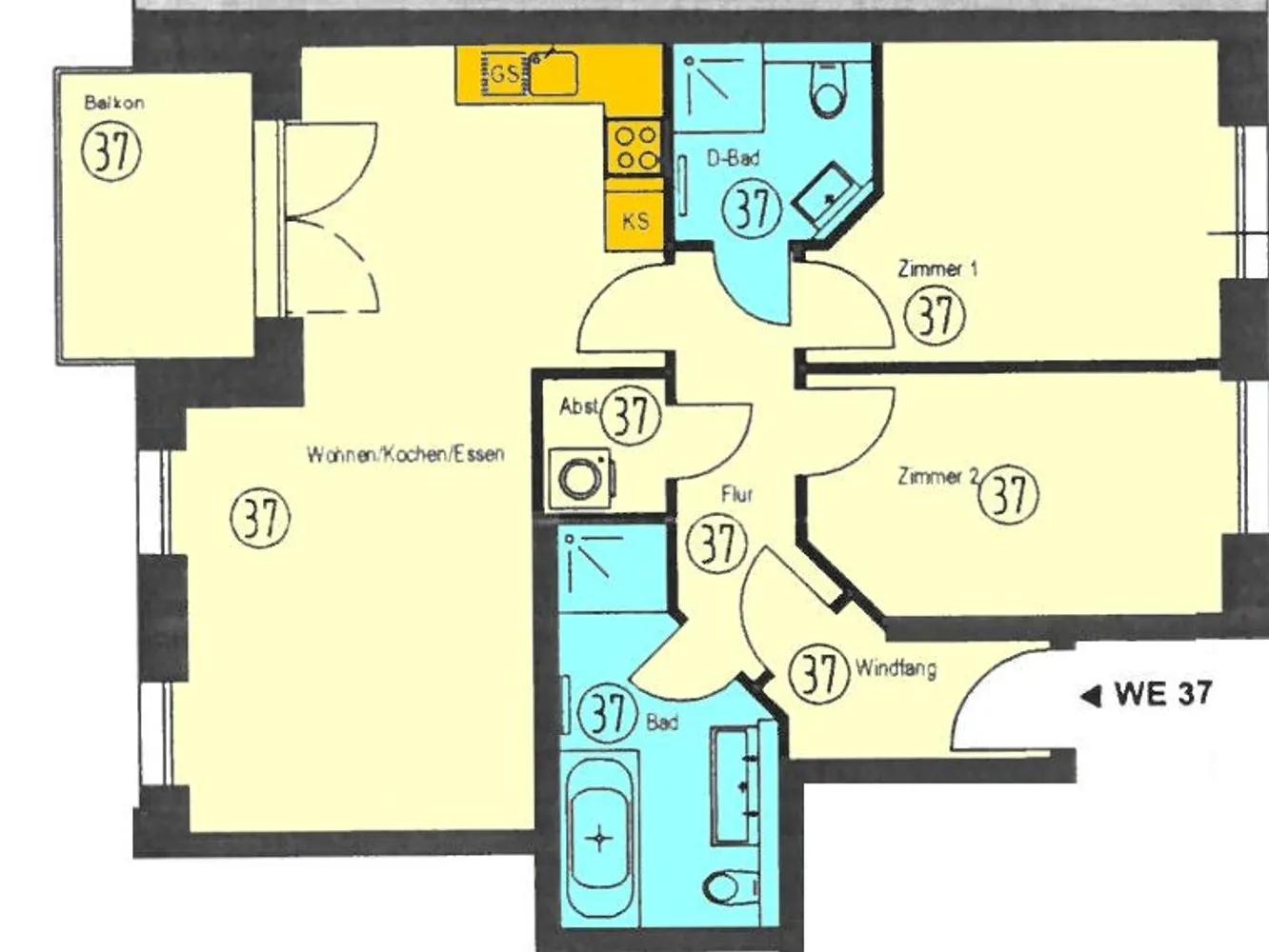 3 room apartment with 75 m² in Chemnitz – Photo 3