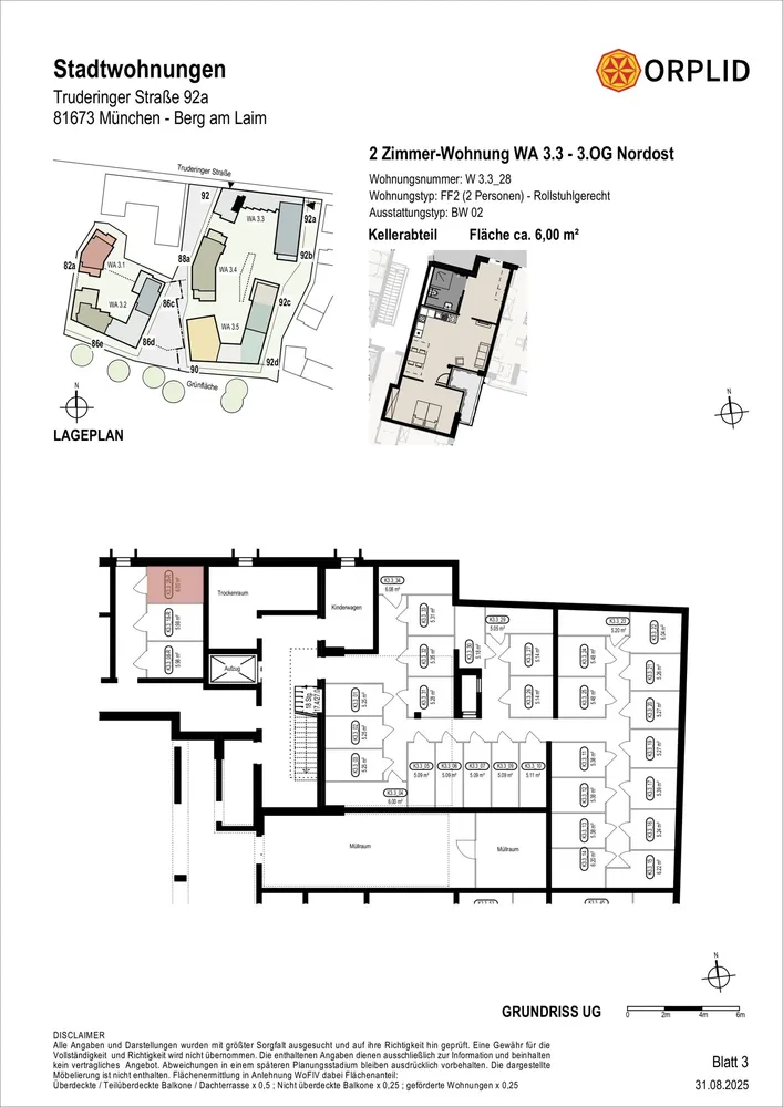 2 Zimmer Wohnung mit 77 m² in München – Bild 7