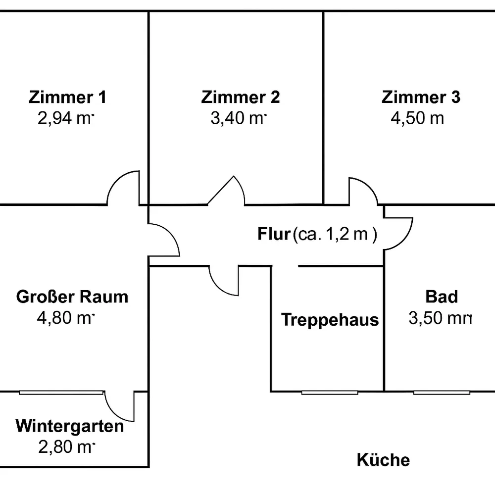 4 Zimmer Wohnung mit 85 m² in Wuppertal – Bild 4
