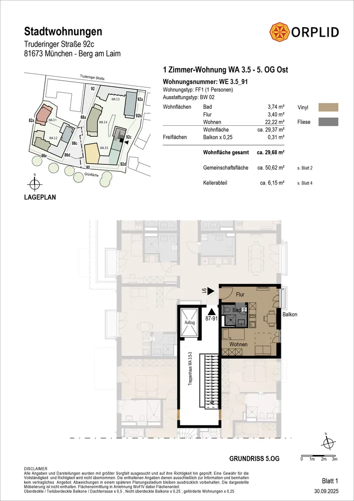 7 Zimmer Wohnung mit 222 m² in München – Bild 12