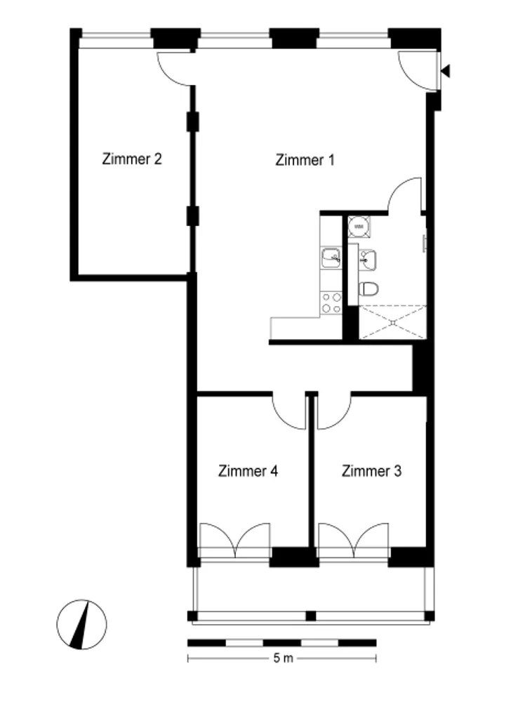 4 Zimmer Wohnung mit 101 m² in Berlin – Bild 7