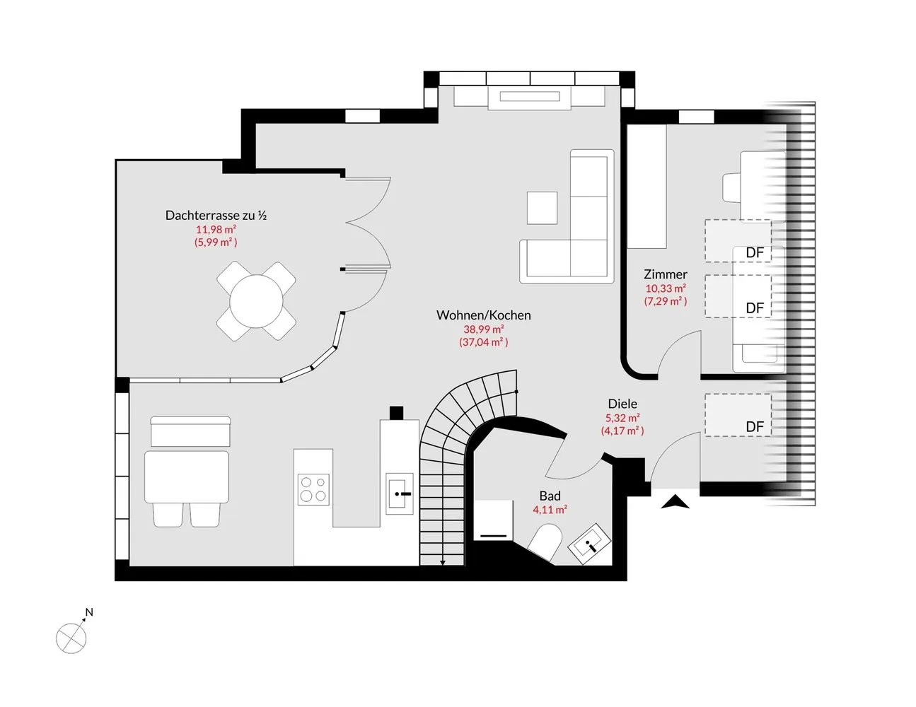 3 Zimmer Wohnung mit 81 m² in München – Bild 10