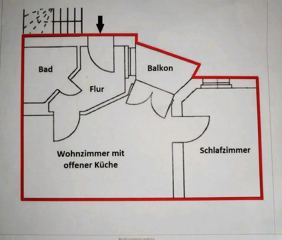 2 Zimmer Wohnung mit 41 m² in Magdeburg – Bild 4