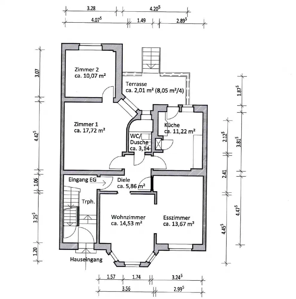 4 Zimmer Wohnung mit 78 m² in Mönchengladbach – Bild 6
