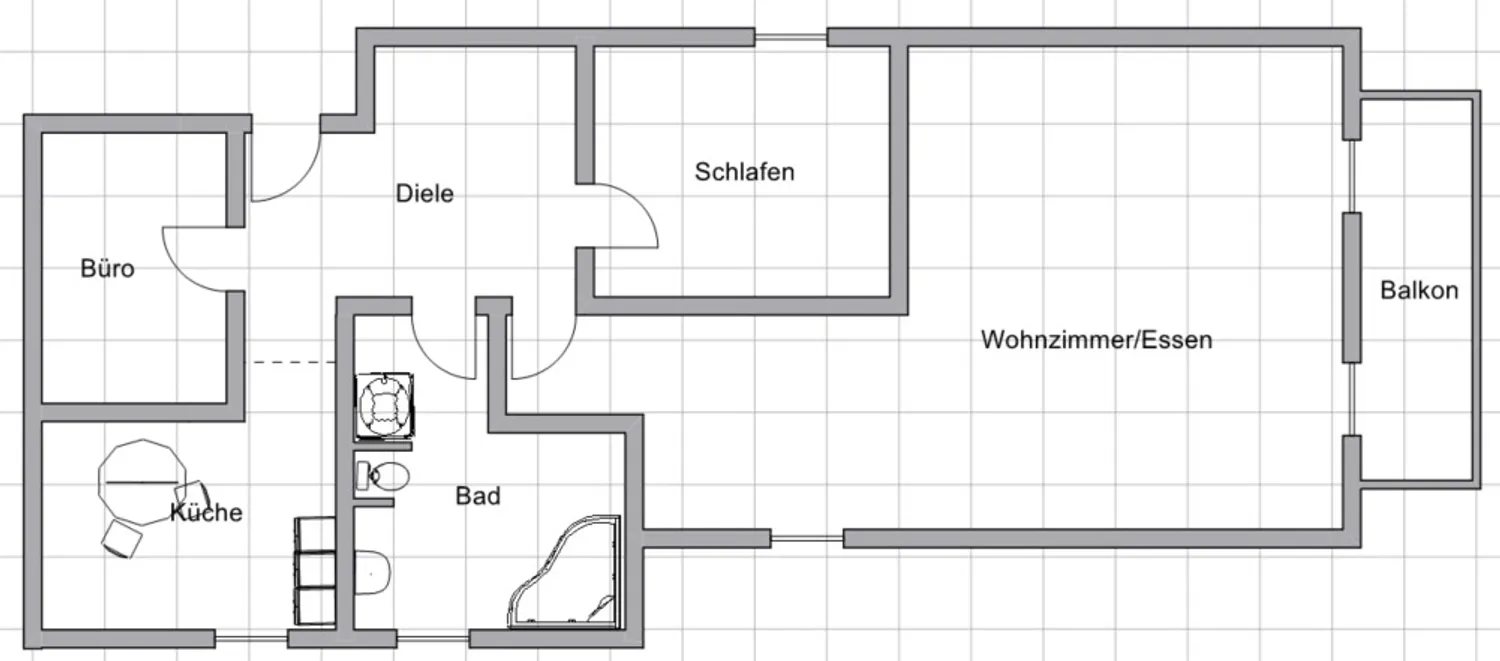 3 Zimmer Wohnung mit 98 m² in Limburg an der Lahn – Bild 3