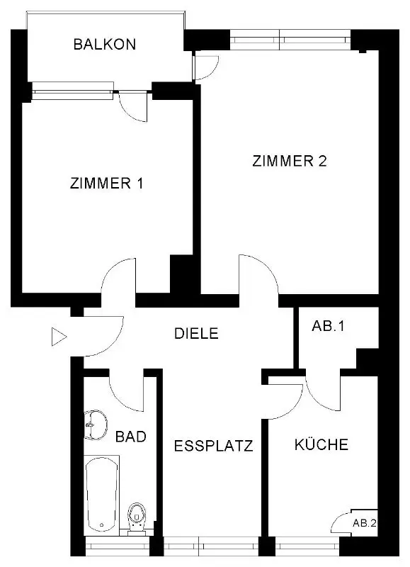 2 Zimmer Wohnung mit 59 m² in Mettmann – Bild 5