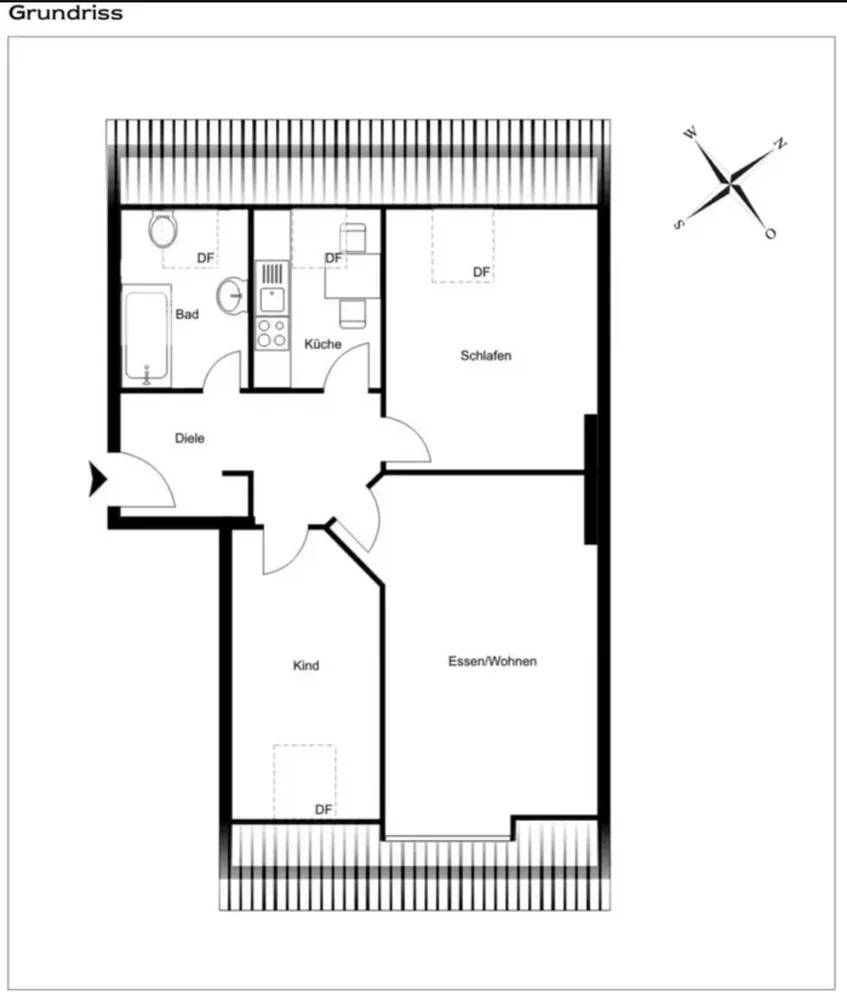 3 Zimmer Wohnung mit 70 m² in Berlin – Bild 4