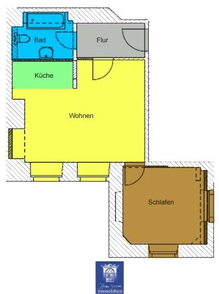 2 Zimmer Wohnung mit 47 m² in Pirna – Bild 9