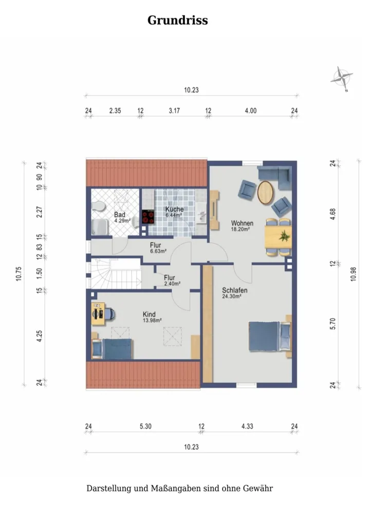 3 Zimmer Wohnung mit 76 m² in Schleswig – Bild 3