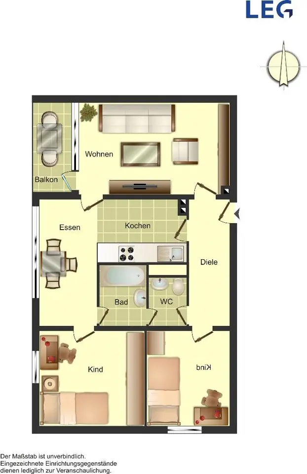 3 Zimmer Wohnung mit 79 m² in Ratingen – Bild 4