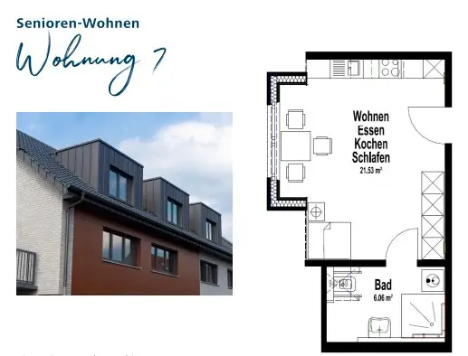 Studio mit 28 m² in Coesfeld – Bild 3