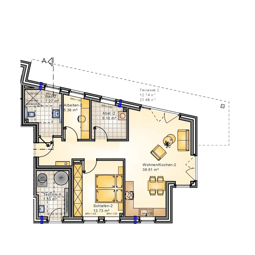 3 room apartment with 84 m² in Oldenburg – Photo 9