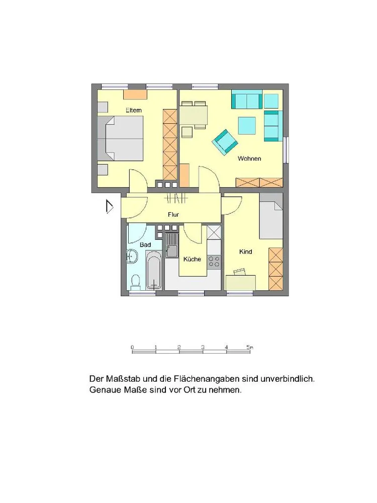 3 Zimmer Wohnung mit 56 m² in Herford – Bild 5