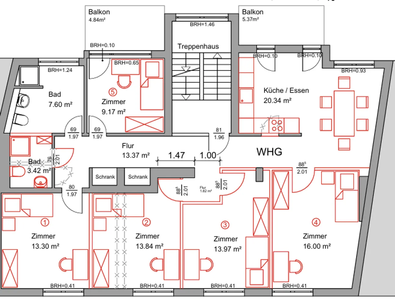 1 Zimmer Wohnung mit 16 m² in Köln – Bild 10