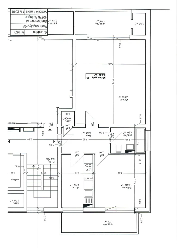 2 room apartment with 63 m² in Ratingen – Photo 7