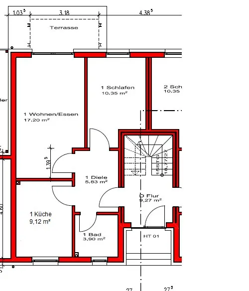 2 Zimmer Wohnung mit 49 m² in Wilhelmshaven – Bild 5