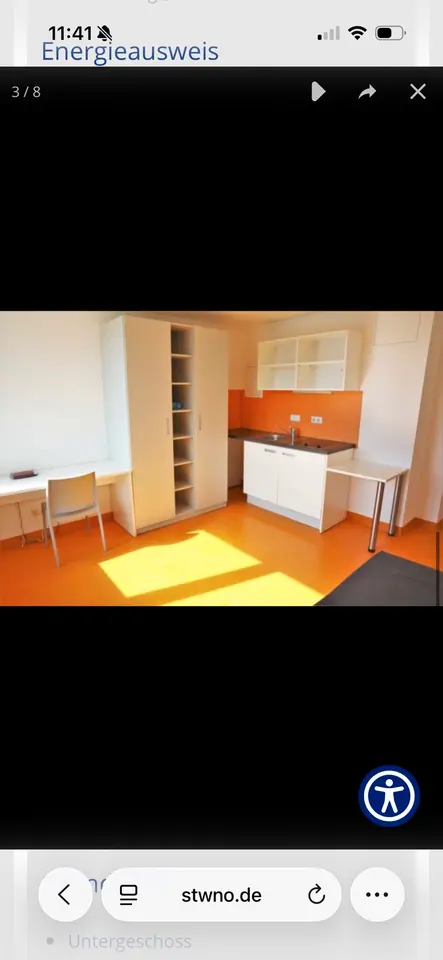 Studio mit 21 m² in Deggendorf – Bild 3