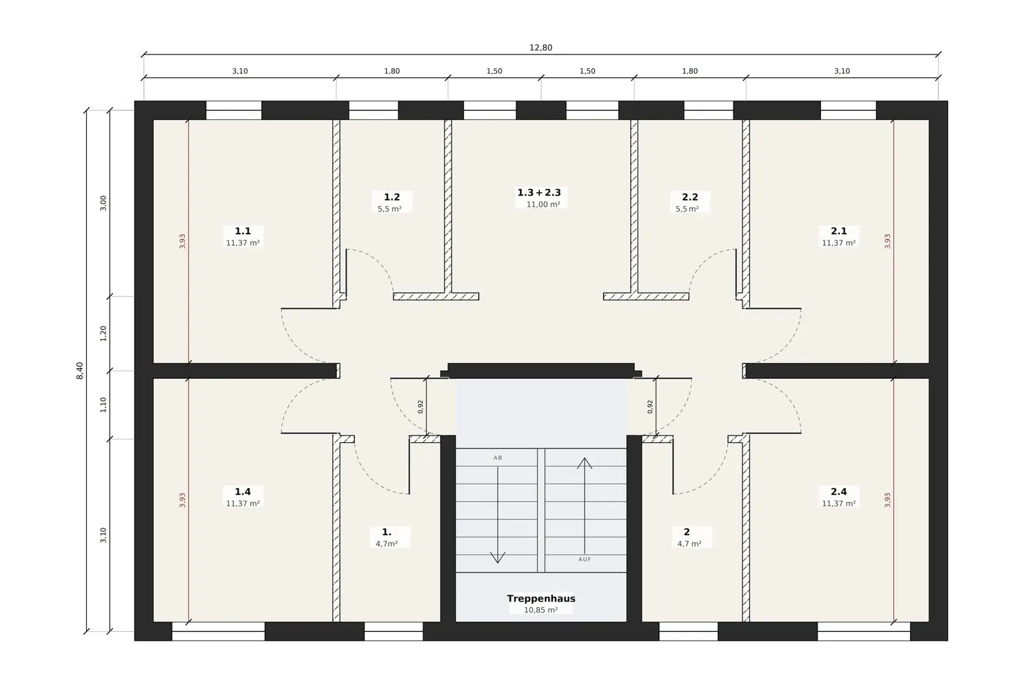 6 Zimmer Wohnung mit 116 m² in Halberstadt – Bild 4