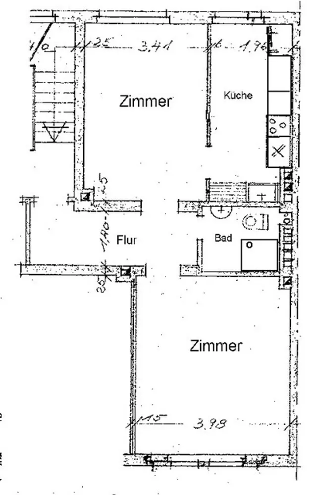 2 Zimmer Wohnung mit 52 m² in Hagen – Bild 4