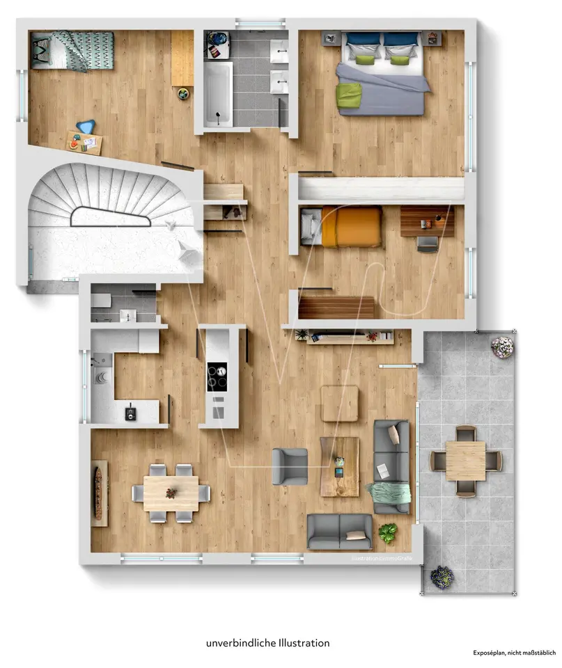 4 Zimmer Wohnung mit 108 m² in Backnang – Bild 4