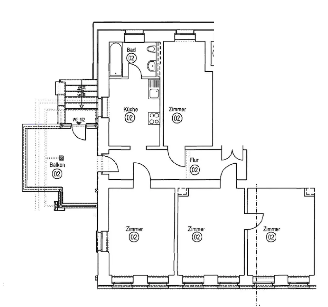 4 Zimmer Wohnung mit 88 m² in Leipzig – Bild 5