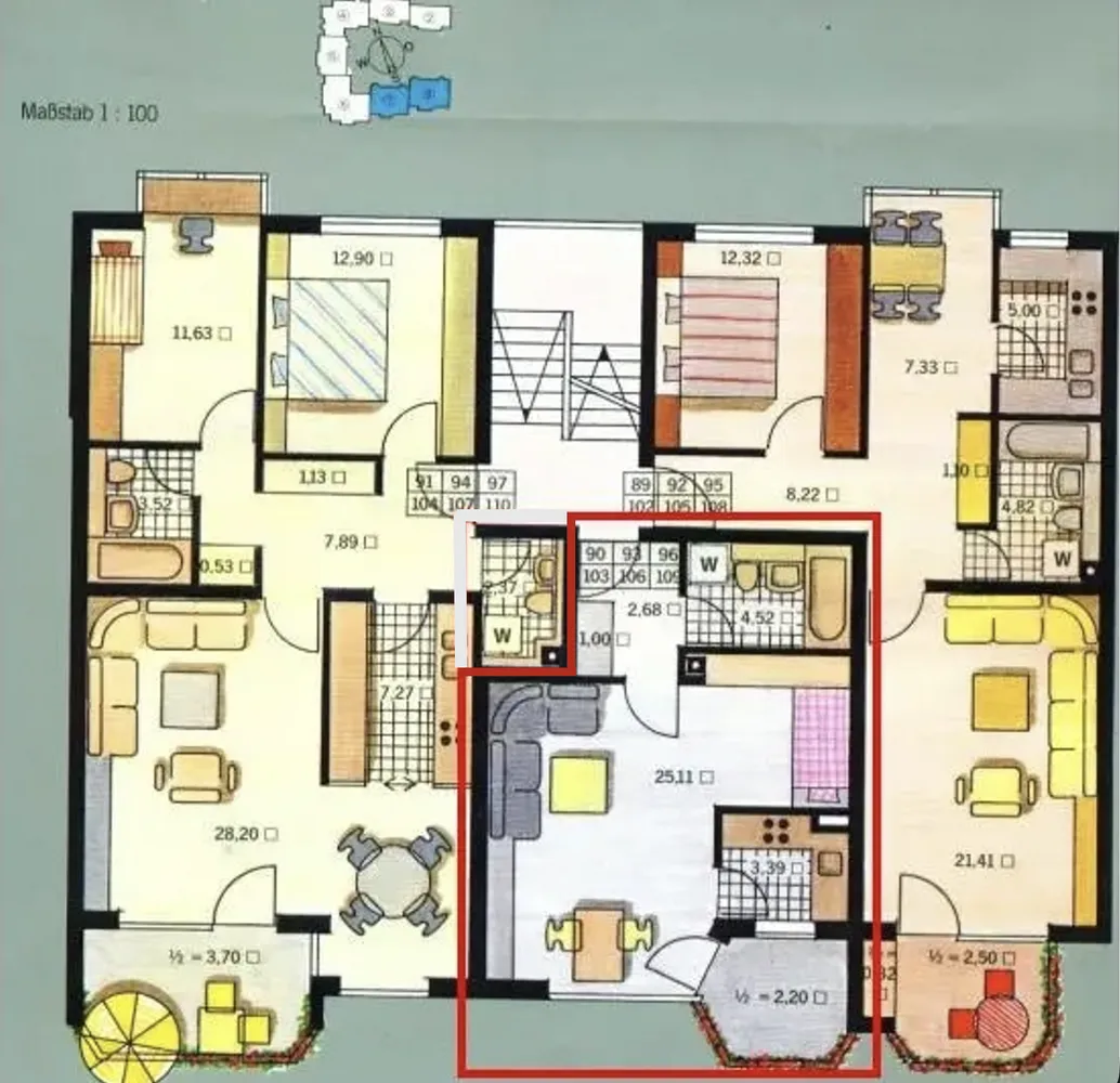1 Zimmer Wohnung mit 38 m² in München – Bild 7