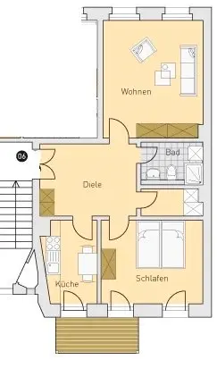 2 Zimmer Wohnung mit 63 m² in Leipzig – Bild 5