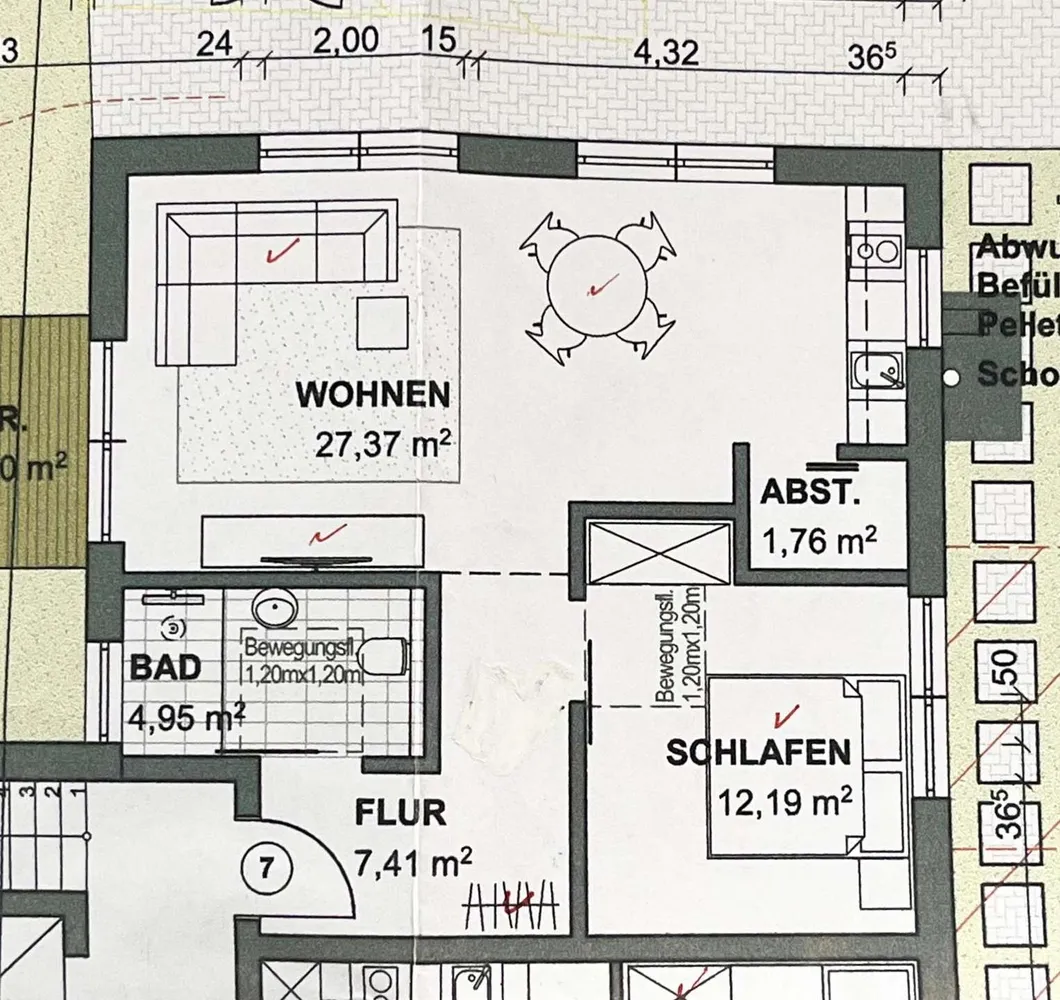 2 room apartment with 55 m² in Heilbronn – Photo 8