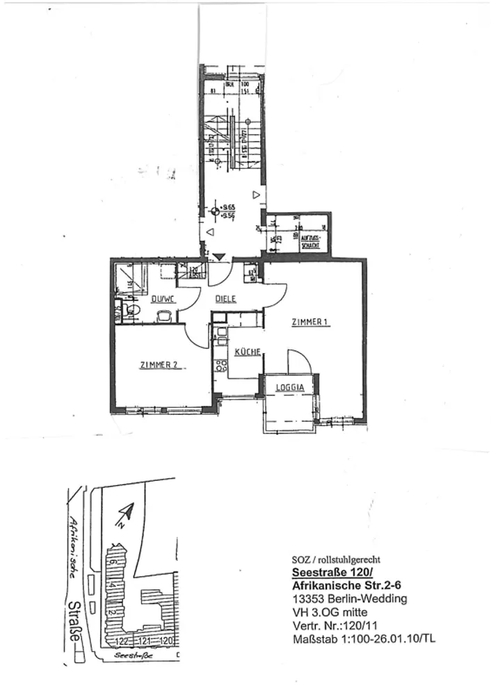 2 room apartment with 60 m² in Berlin – Photo 8