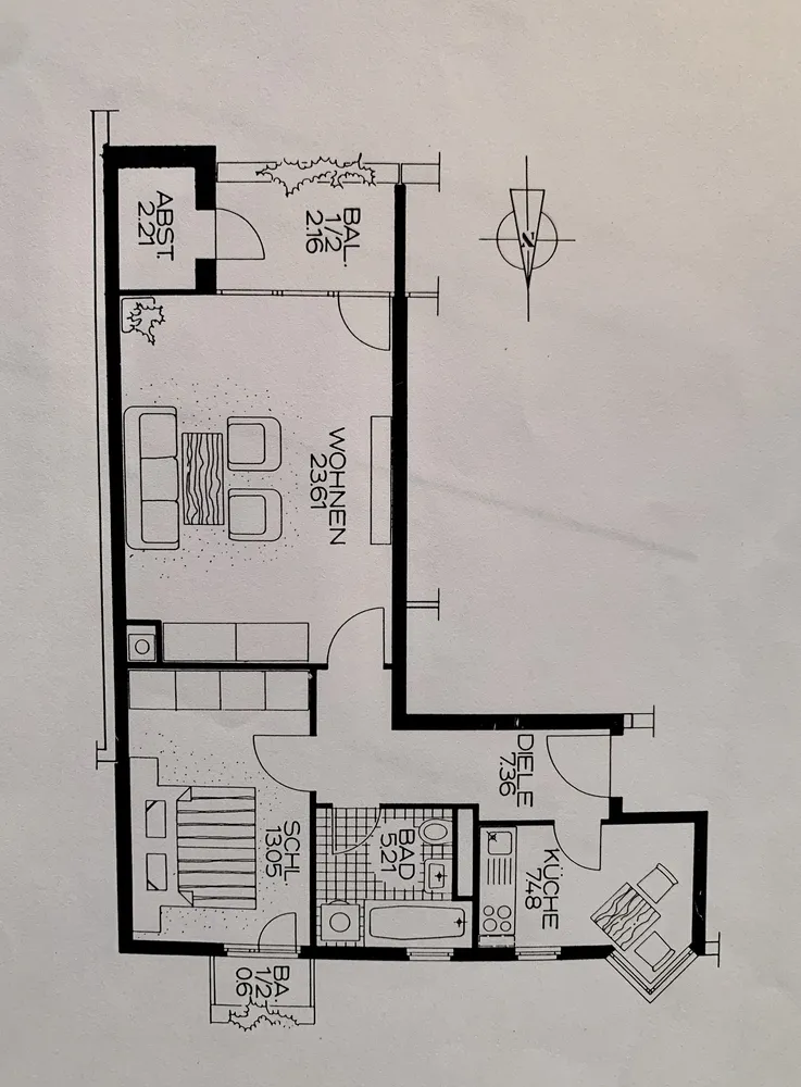 2 Zimmer Wohnung mit 65 m² in München – Bild 7
