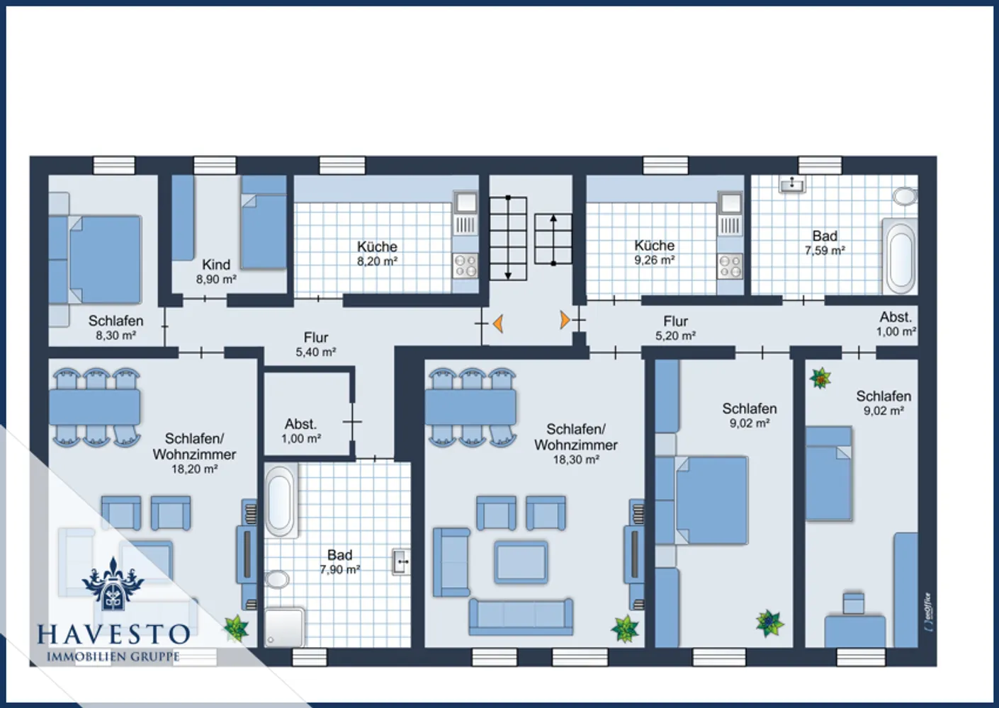 3 Zimmer Wohnung mit 60 m² in Magdeburg – Bild 7