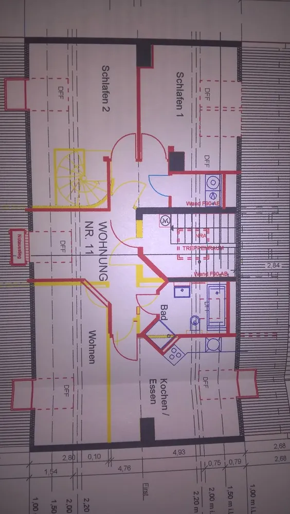 3 room apartment with 80 m² in Frankfurt am Main – Photo 4